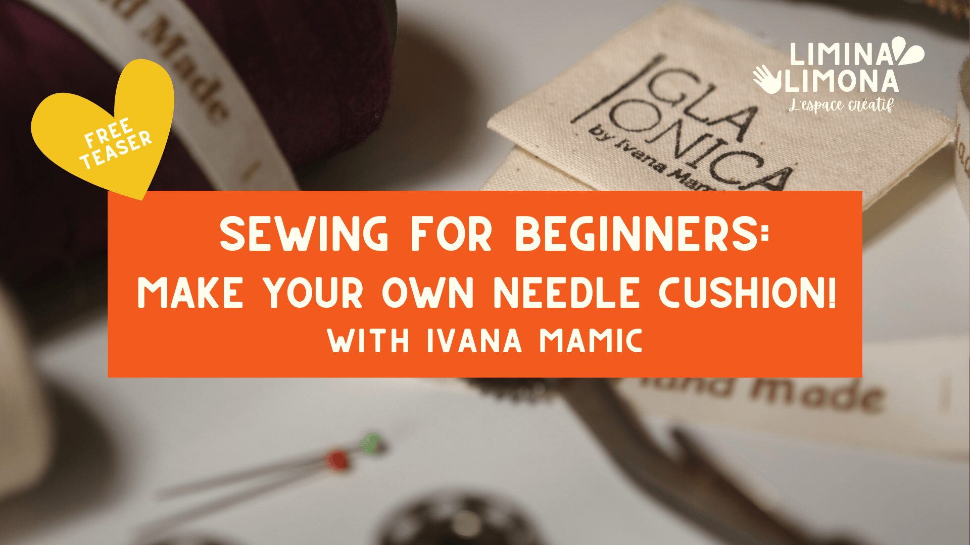 Sewing for Beginners: Make Your Own Needle Cushion!