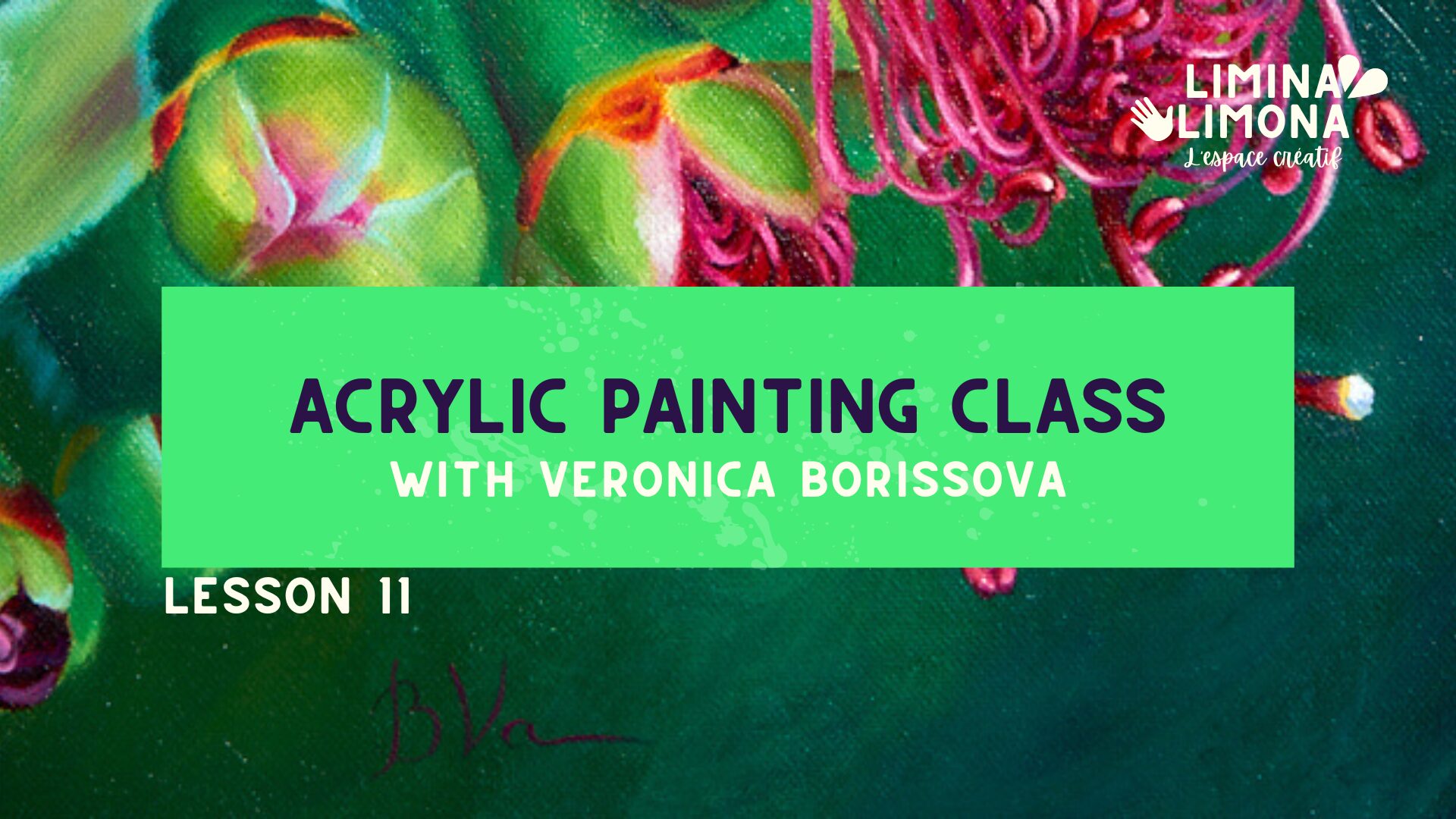 Acrylic Painting Class Autumn (Lesson 11)